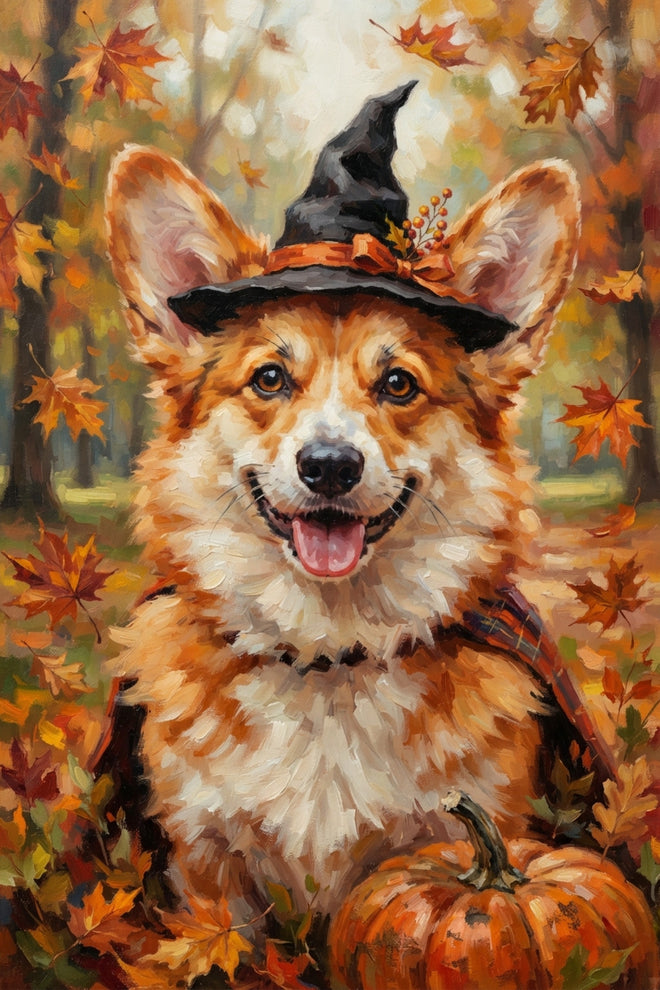 Corgi's Autumn Spell