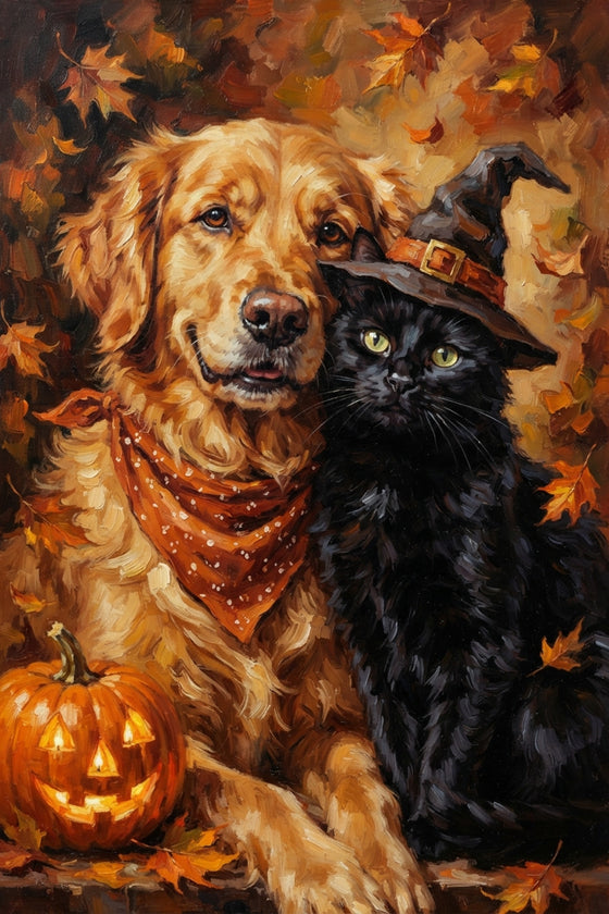 Autumn Friends Portrait