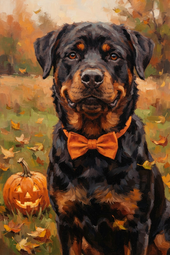 Autumn Pup Elegance