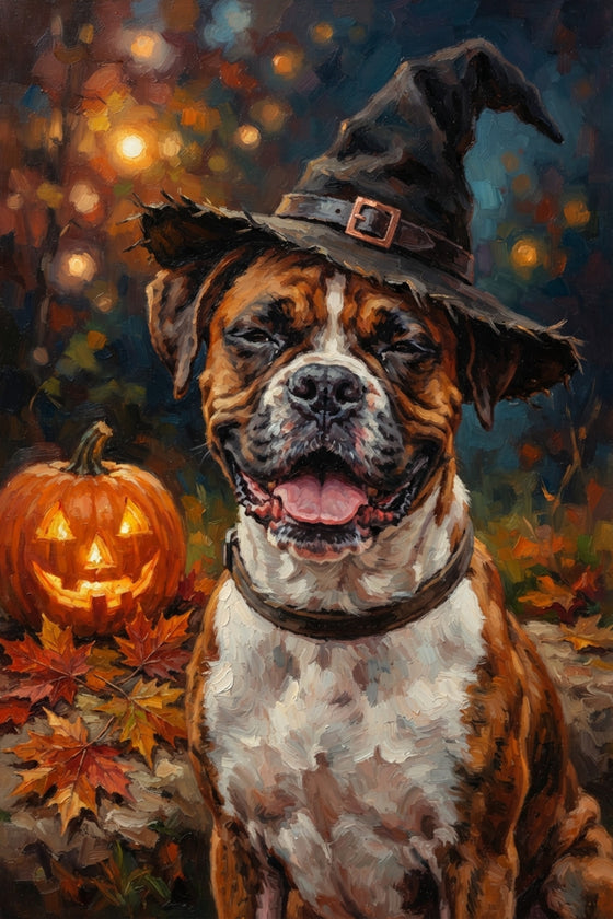 Boxer’s Halloween Charm