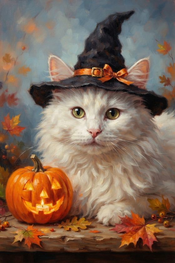 Witchy Whiskers Portrait