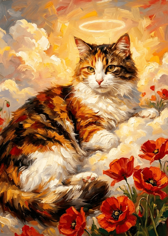 Golden Halo Cat