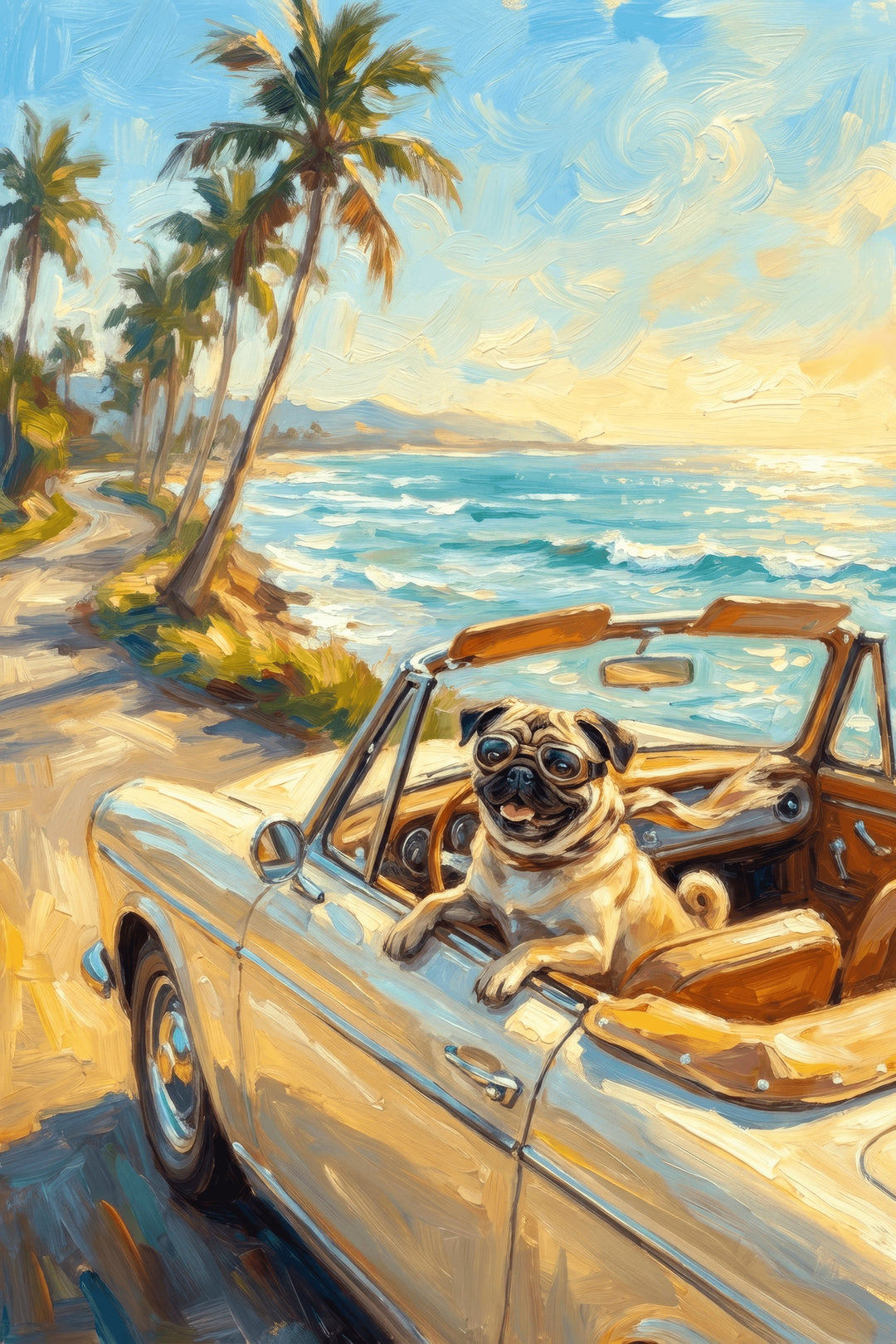 Pug in Paradise