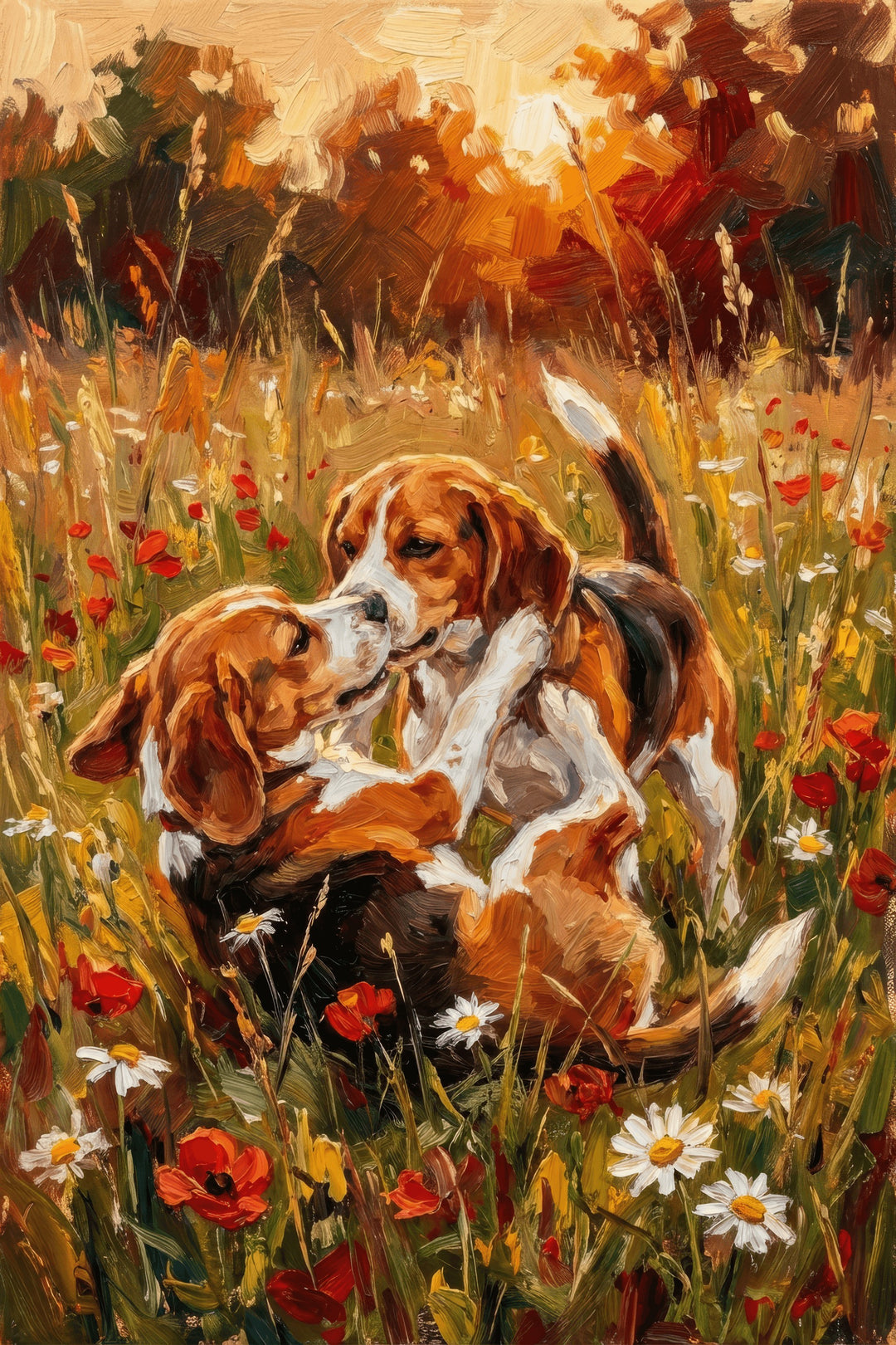 Beagle Bliss Canvas