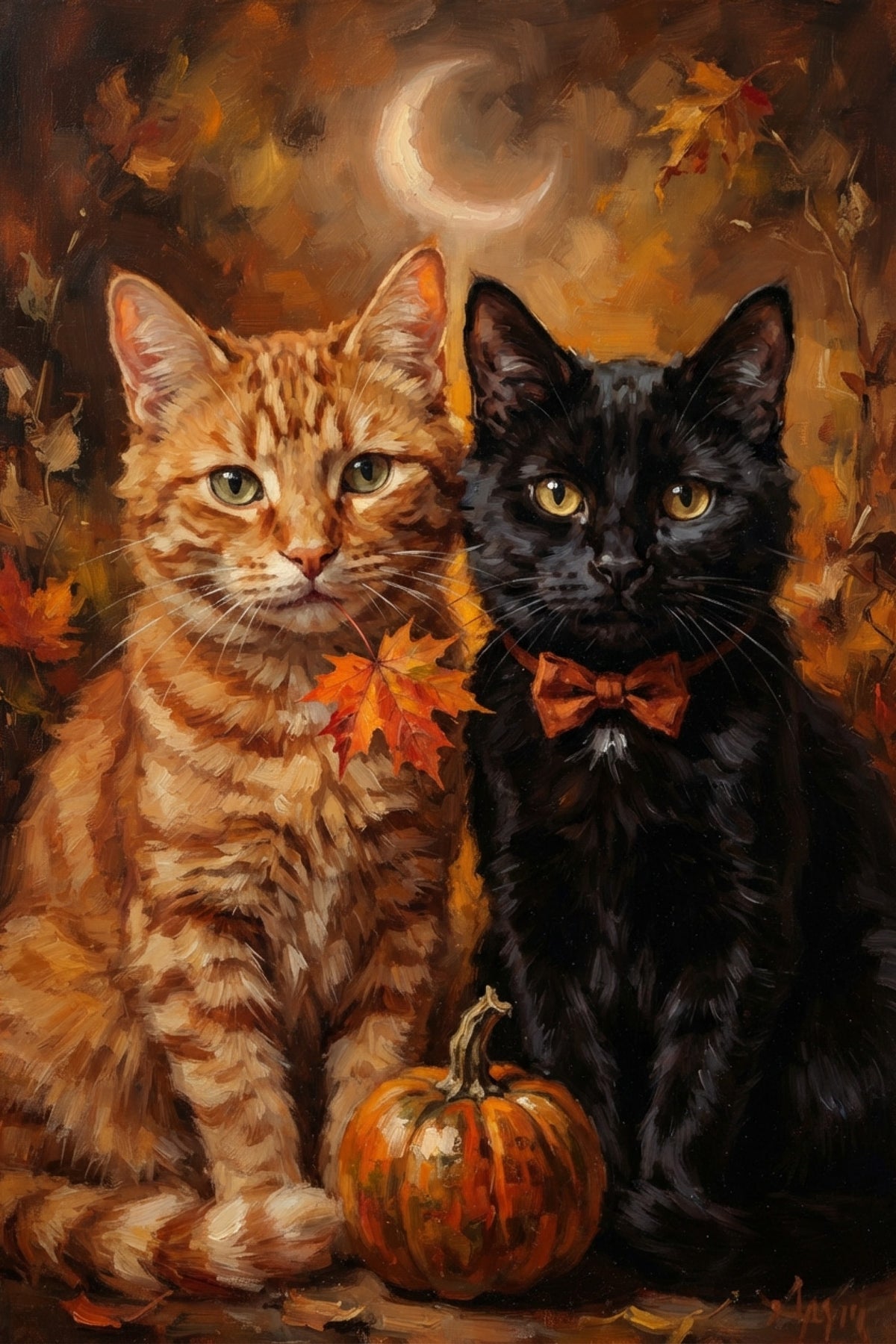 Autumn Whiskers Duo