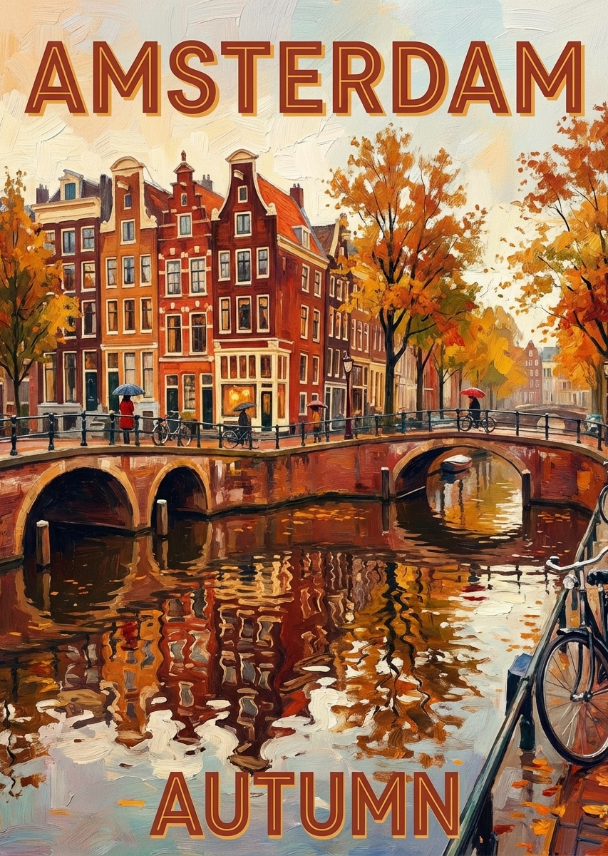 Autumn Canal Reverie