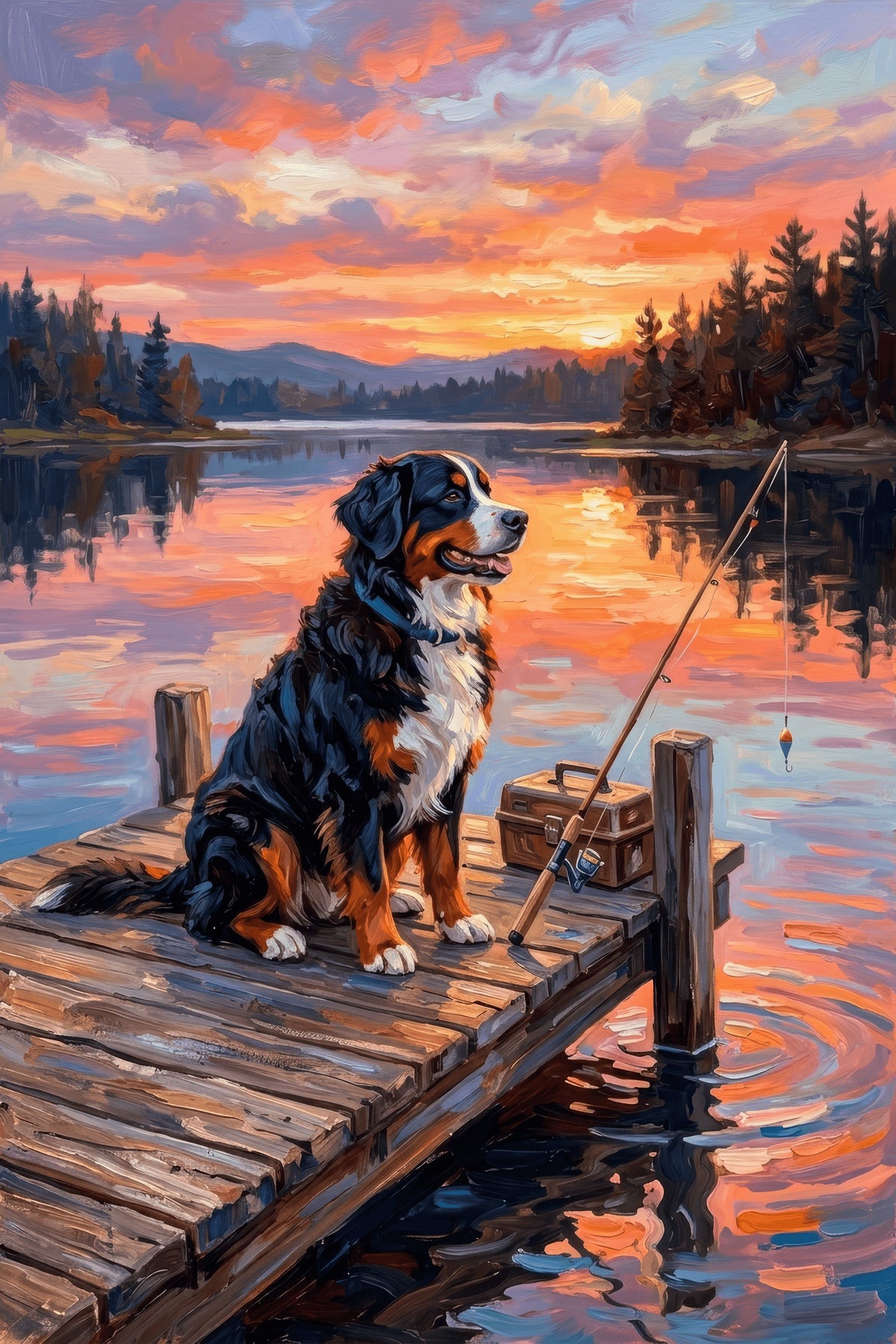 Sunset Serenity Canine