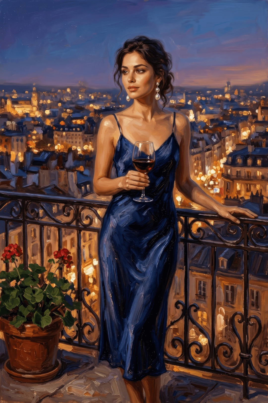 Dusk Elegance Canvas