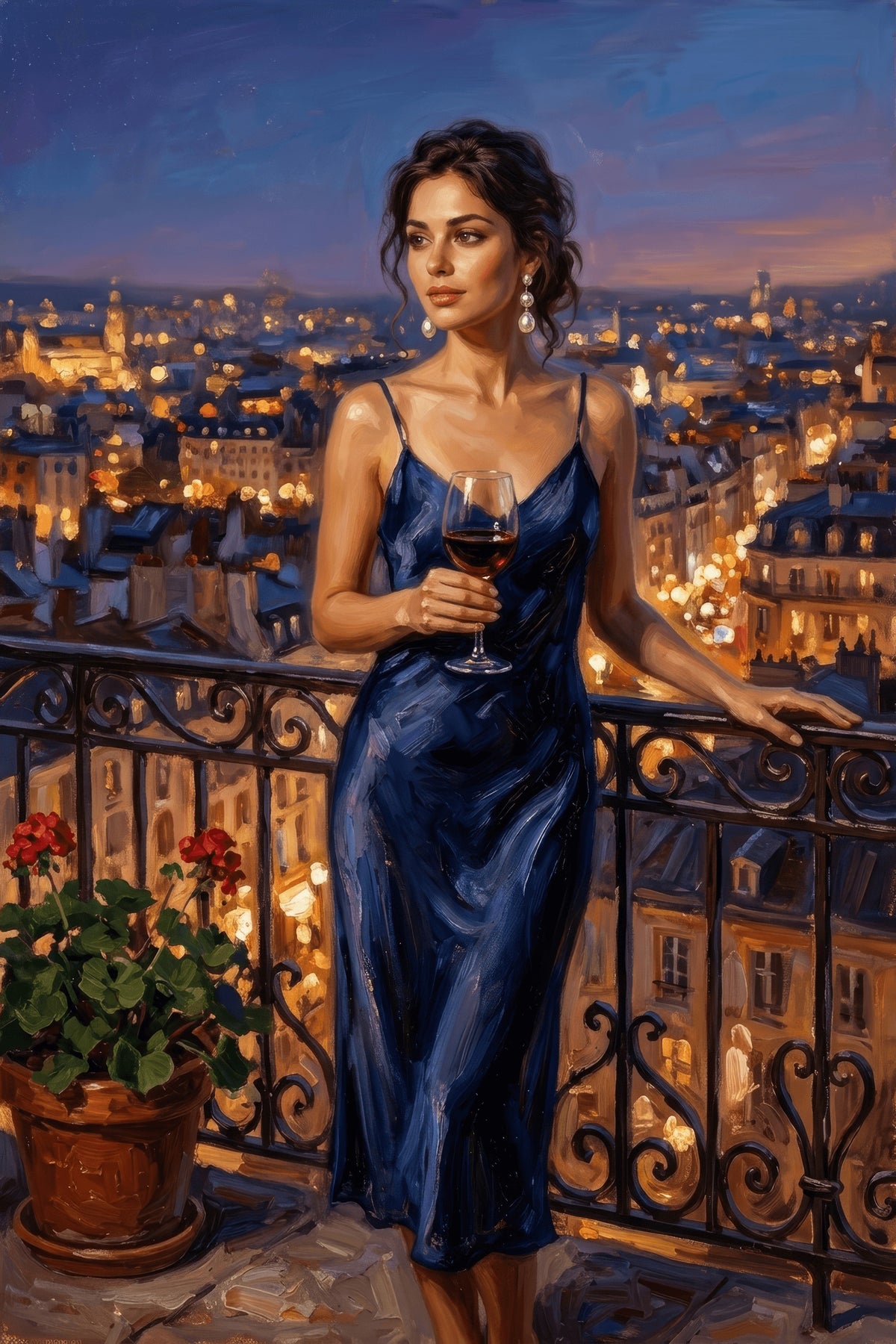 Dusk Elegance Canvas