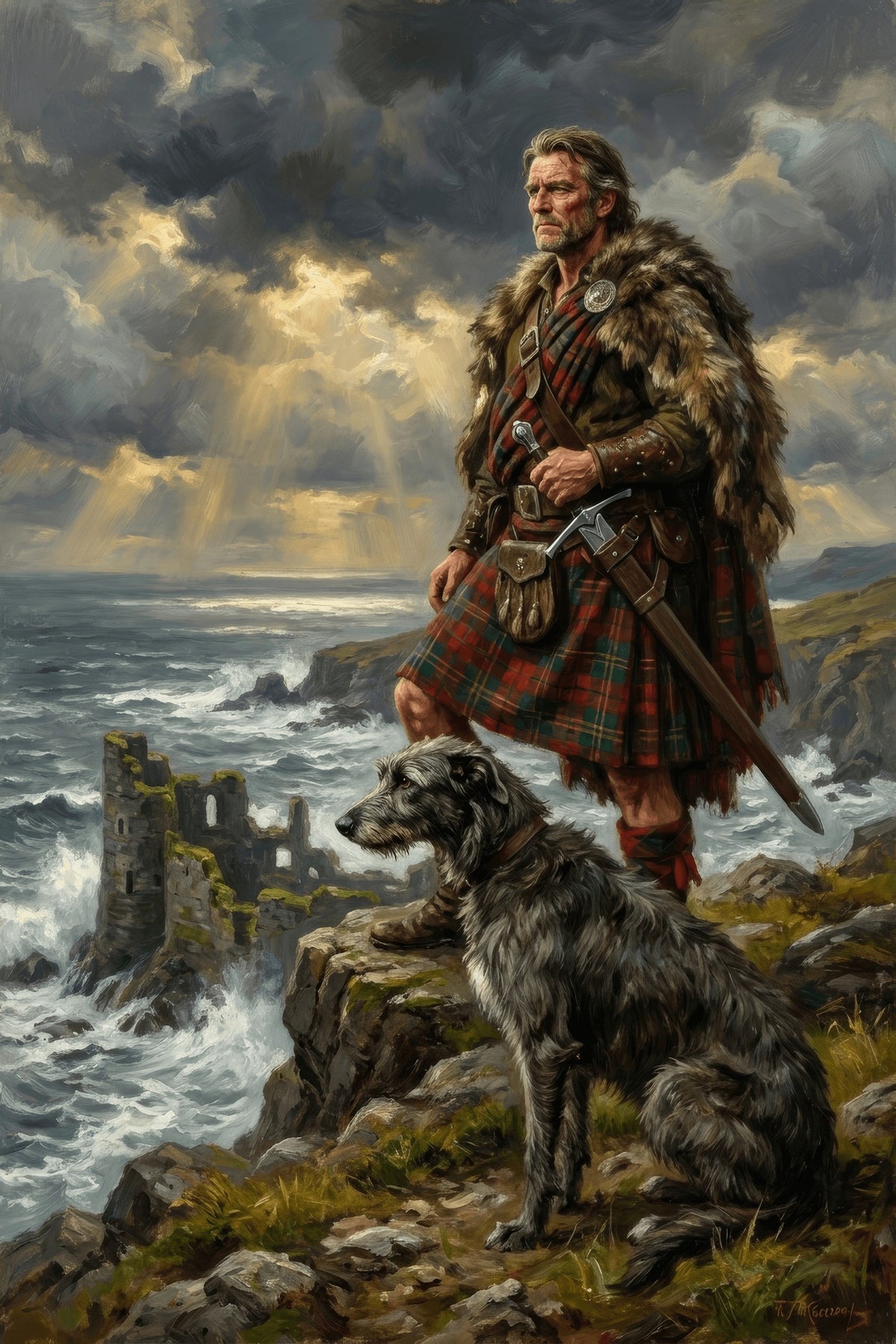 Highland Valor Canvas