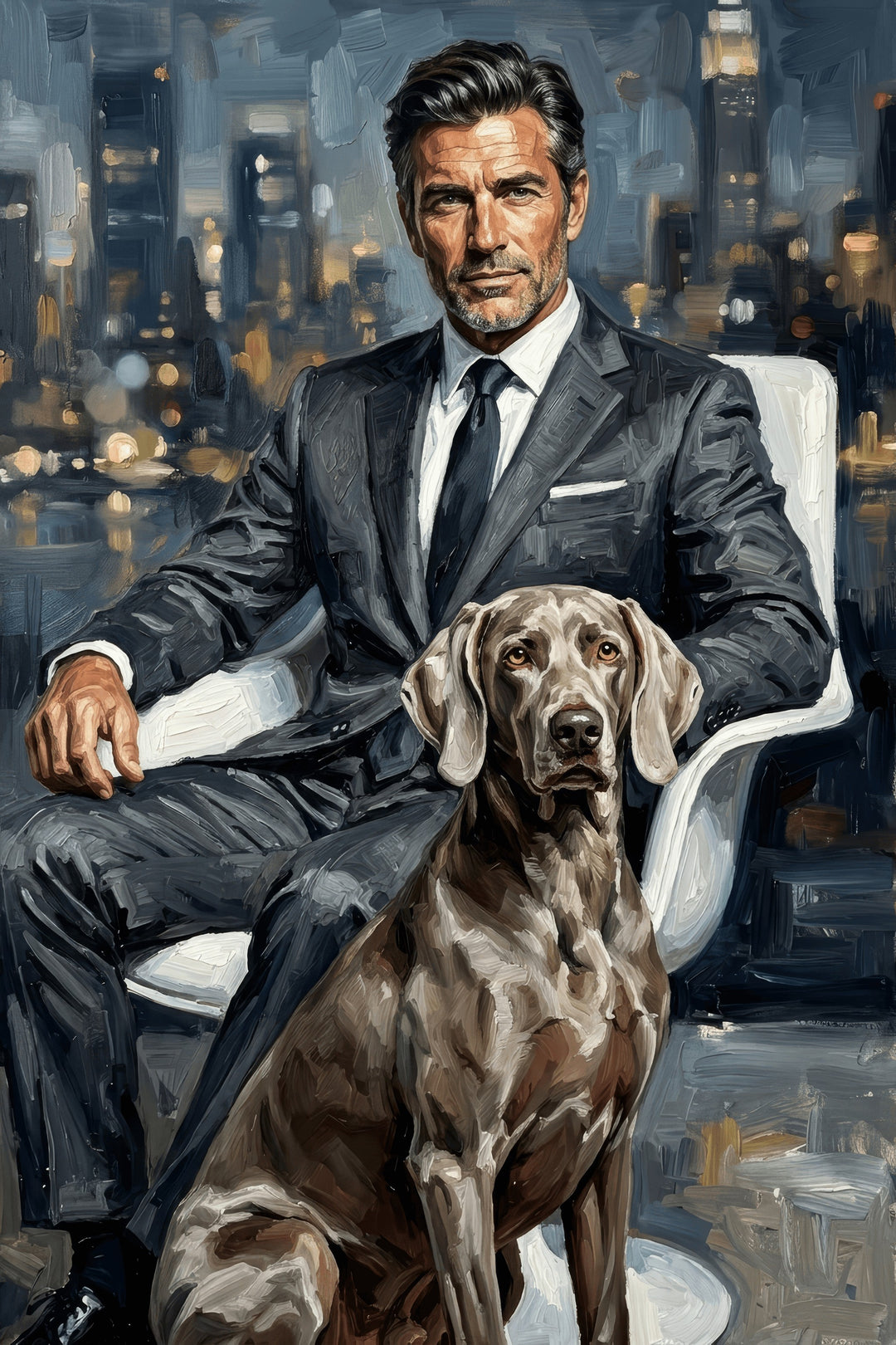 Urban Elegance Portrait