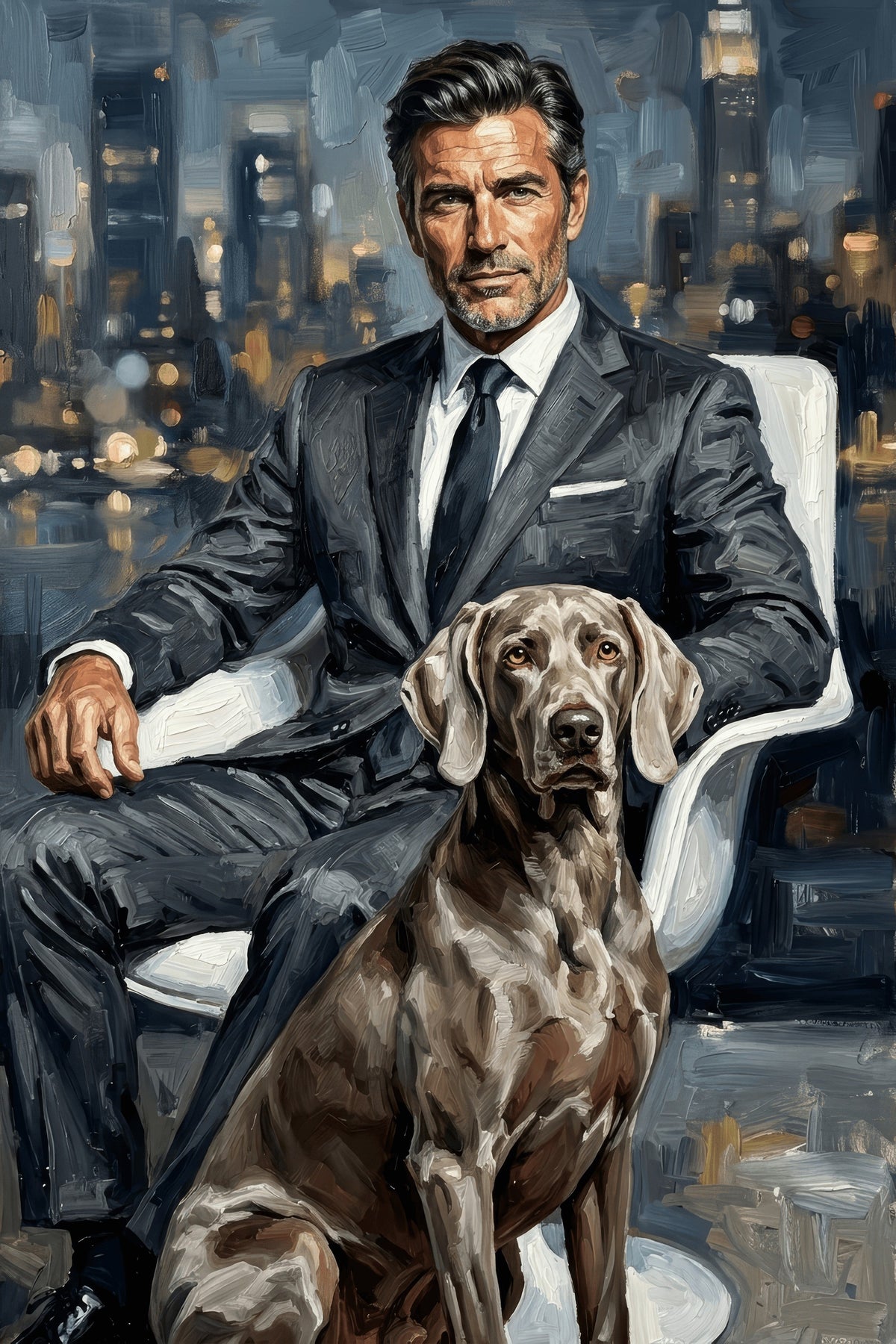 Urban Elegance Portrait