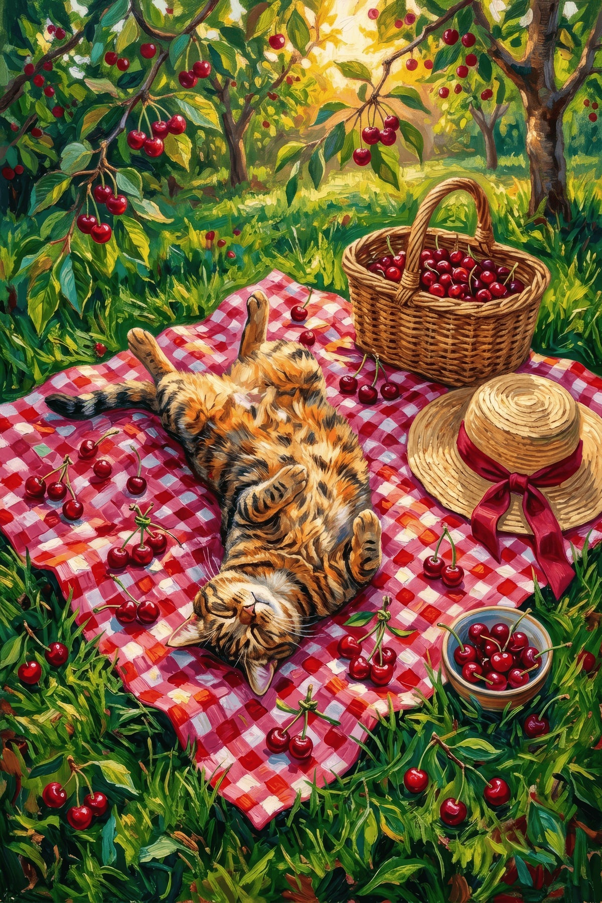 Cherry Bliss Canvas