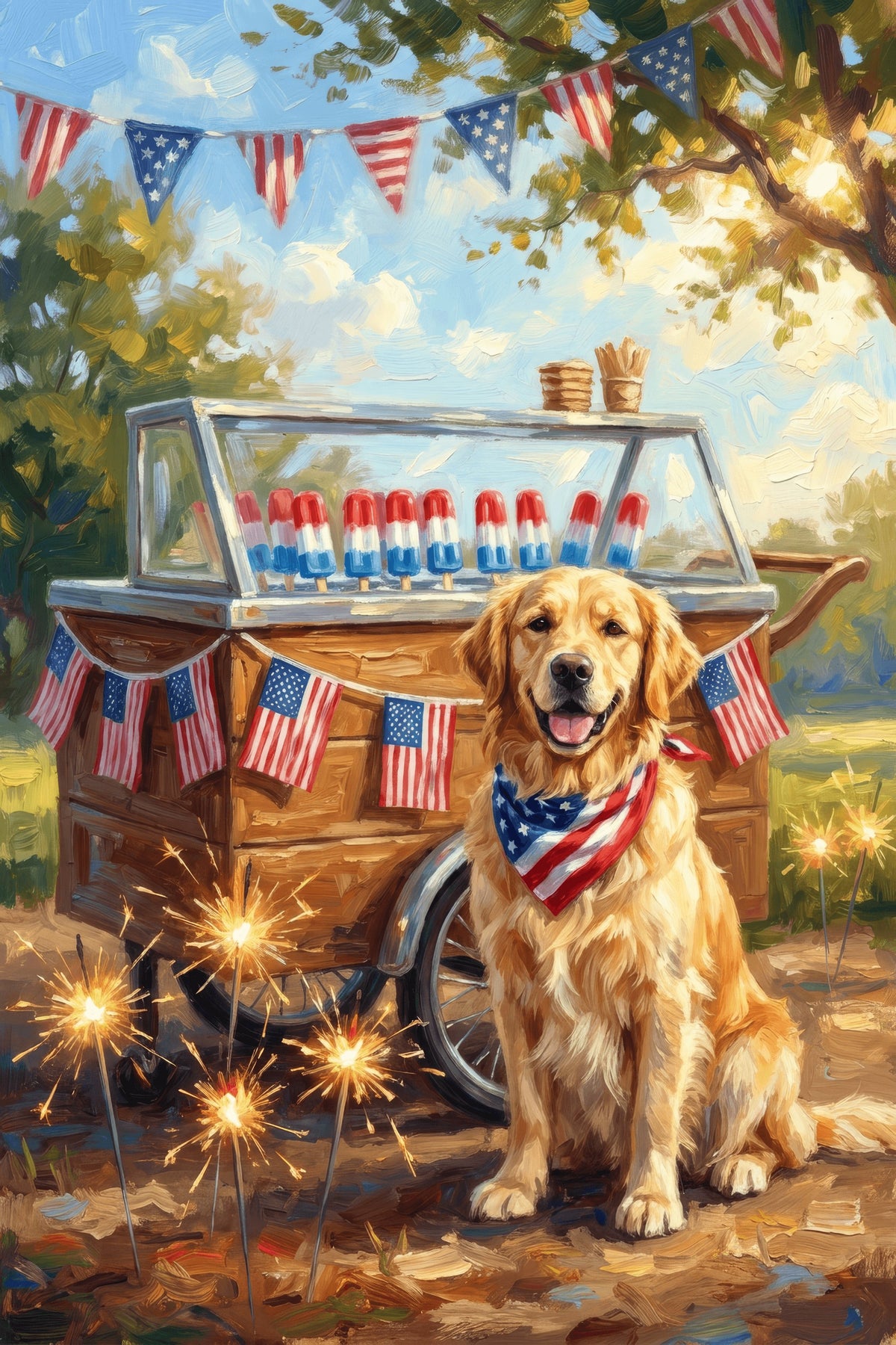 Paw-some Parade Portrait