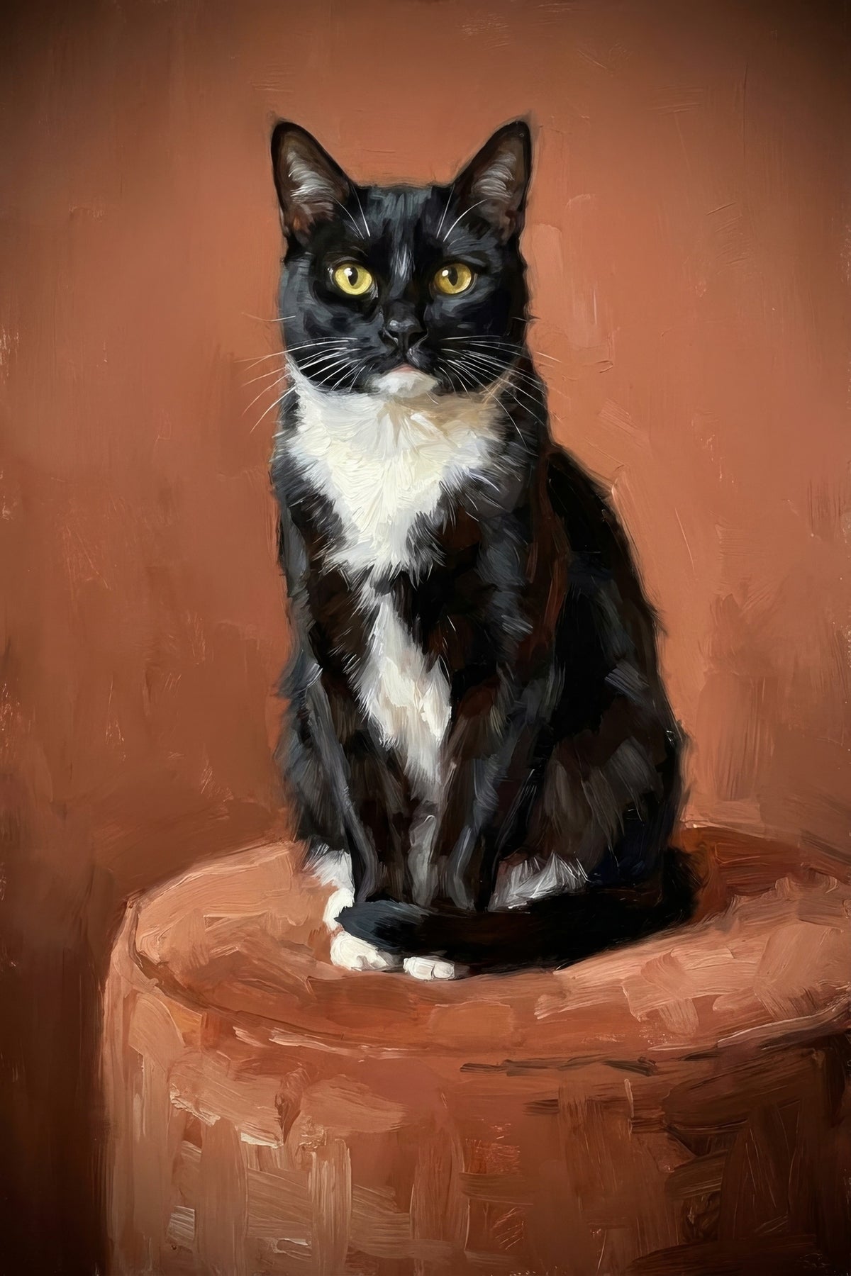Tuxedo Whiskers Delight