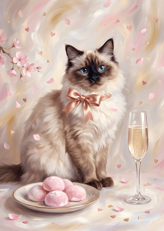 Whimsical Cat Serenade