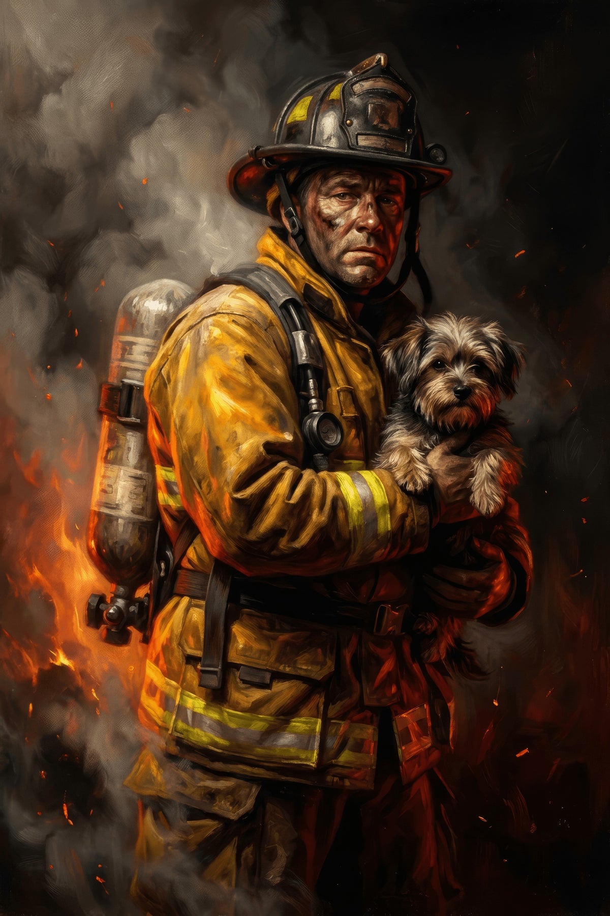 Brave Rescue Canvas