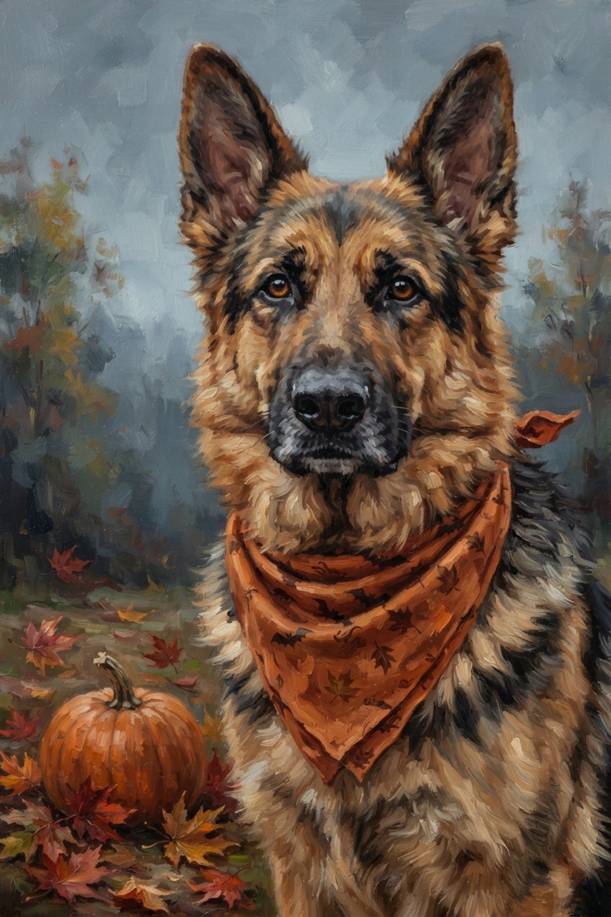 Autumn Sentinel Portrait