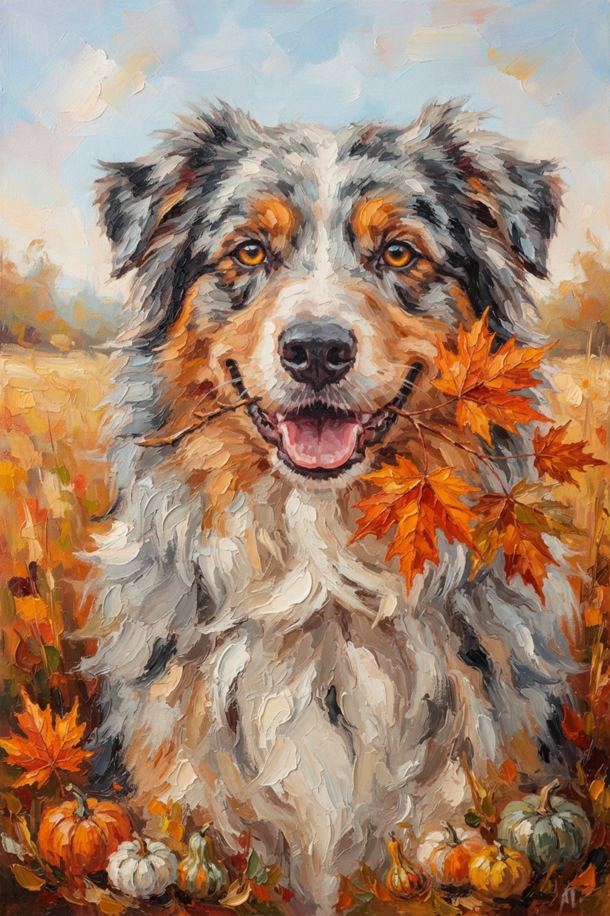 Autumn Joyful Pup