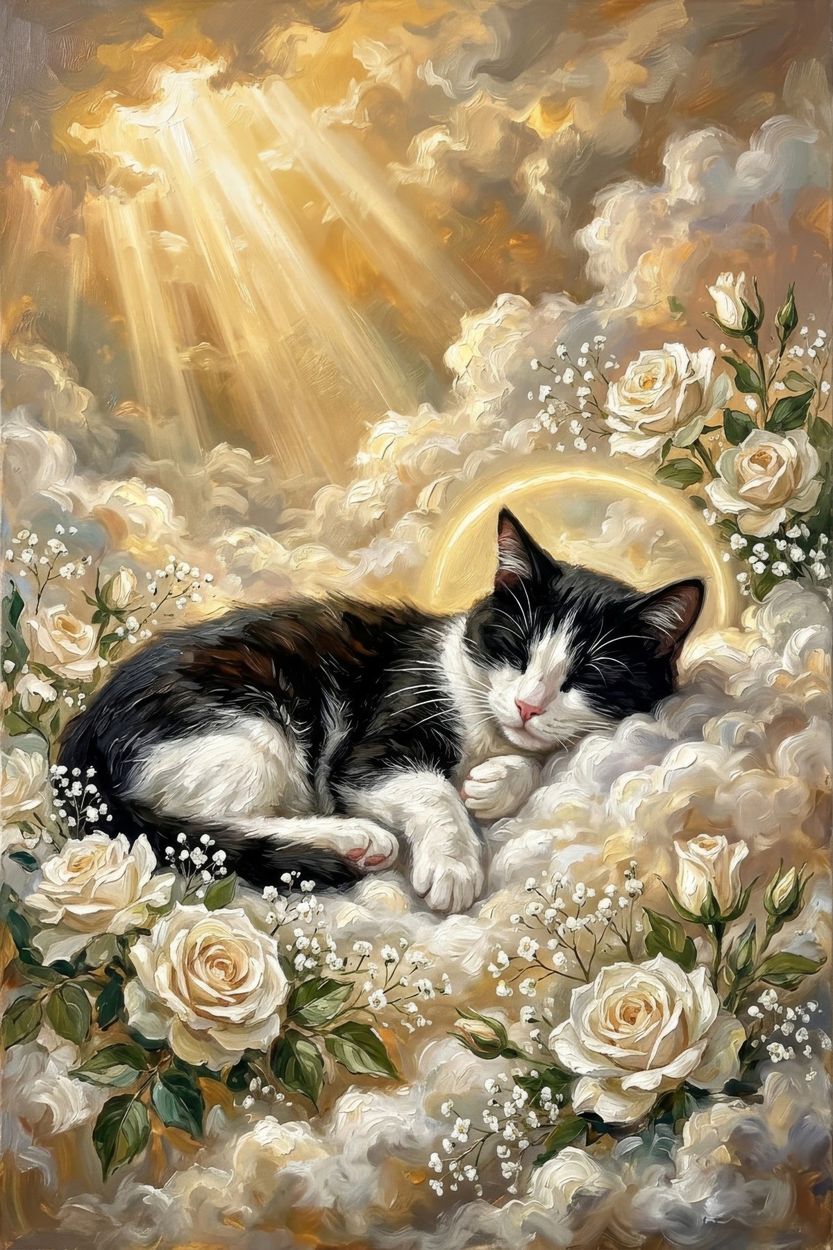 Heavenly Cat Dreams