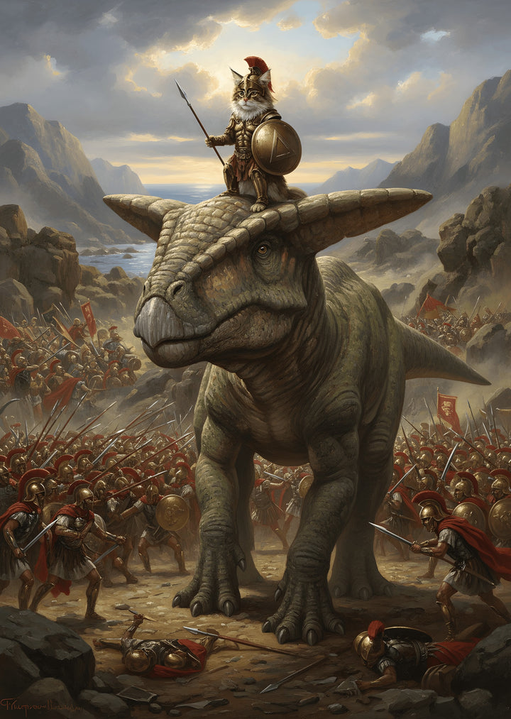 Feline Fury: Epic Battle