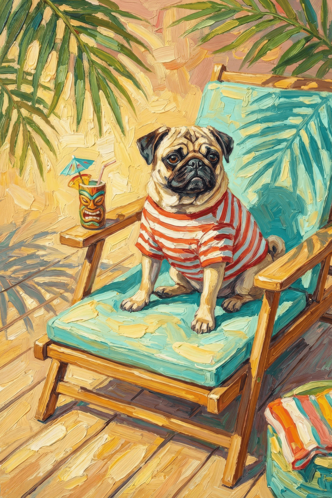 Pug Paradise Vibes
