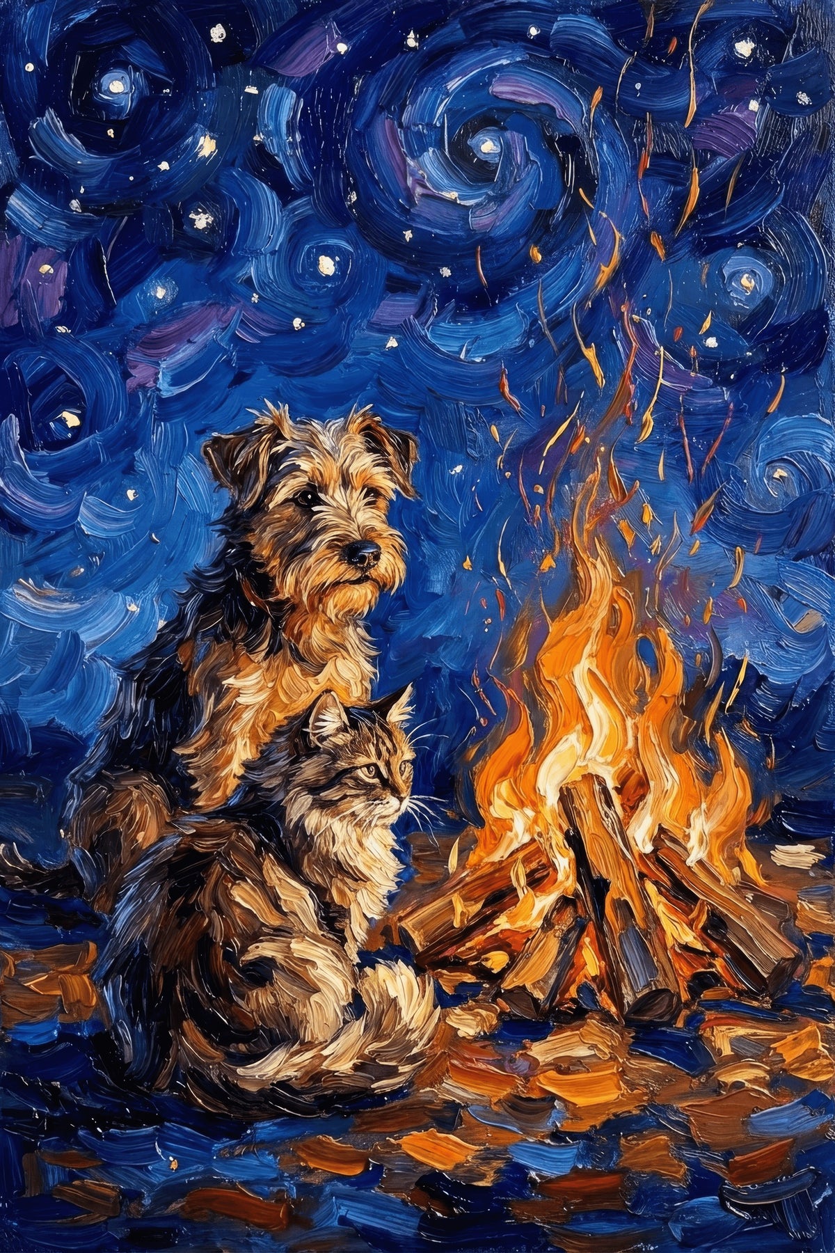 Starry Campfire Companions
