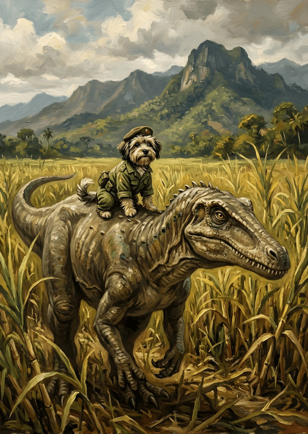 Revolutionary Canine Canvas