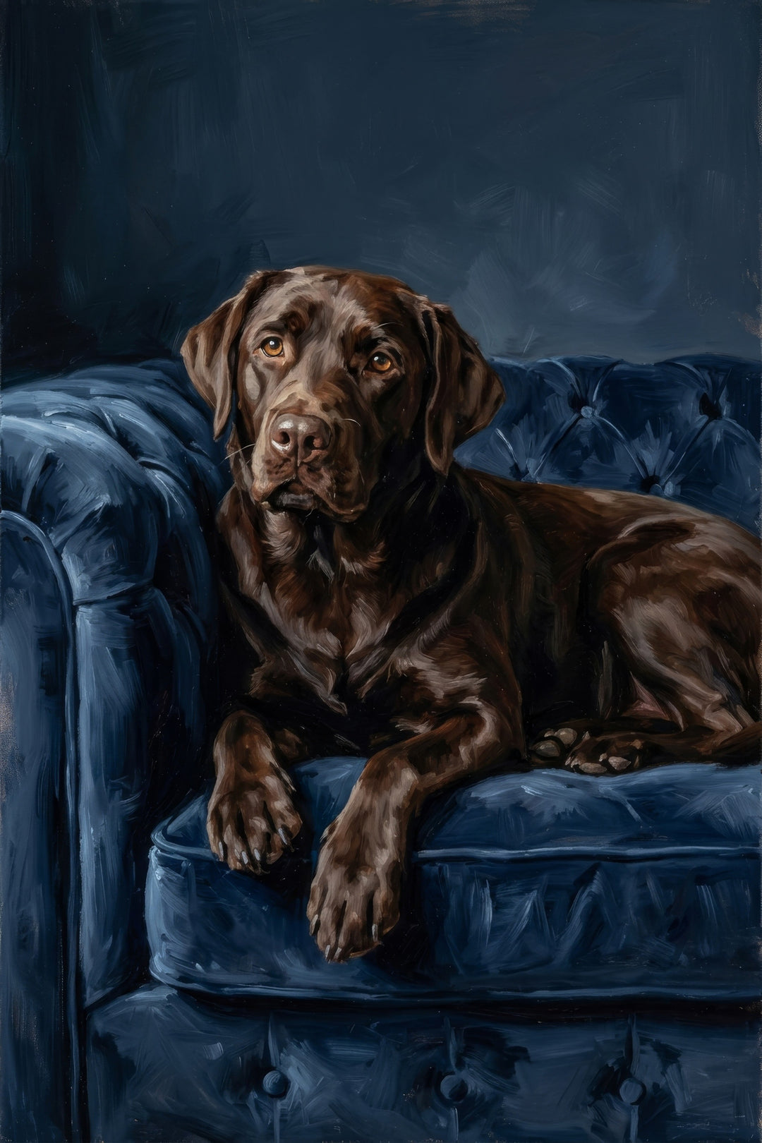 Velvet Labrador Gaze
