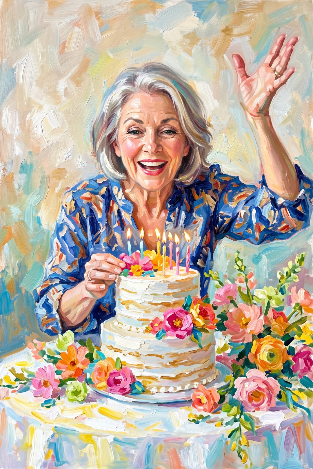 Celebration in Strokes
