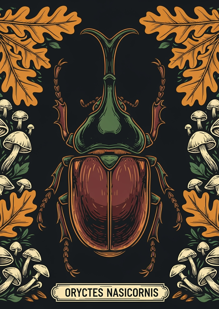 Majestic Beetle Artistry