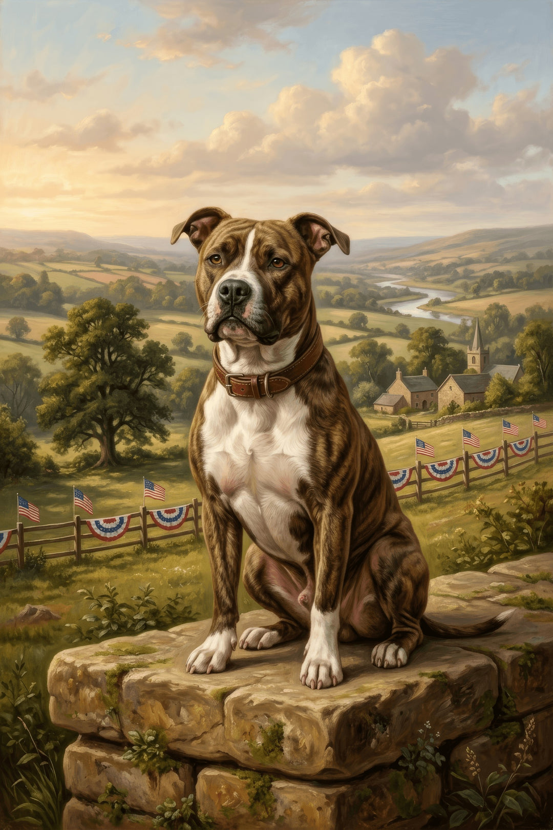 Proud Canine Canvas