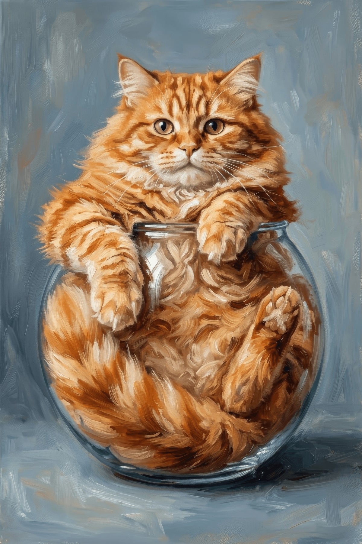 Feline Fishbowl Fun