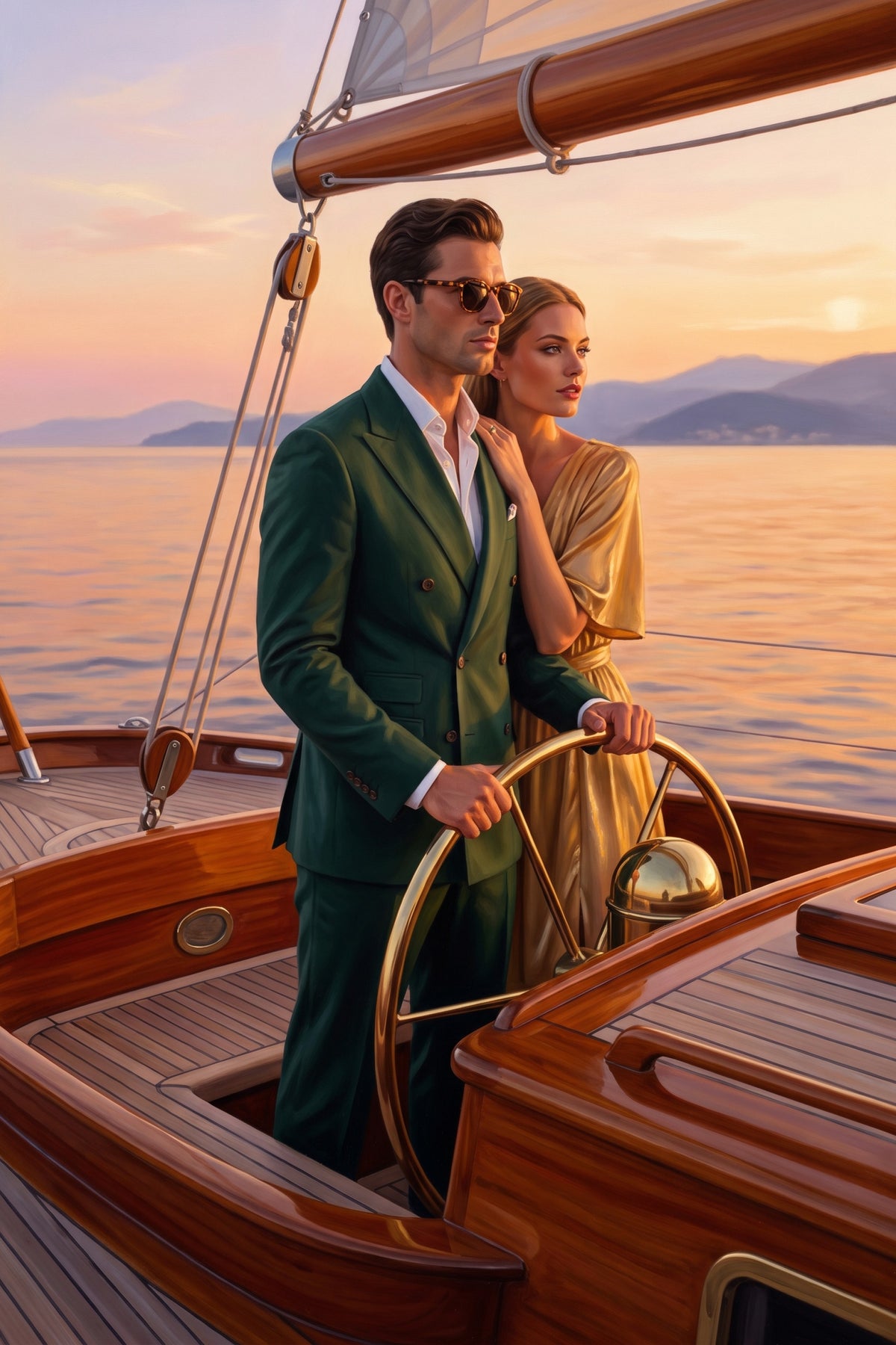 Sailing Elegance Artistry