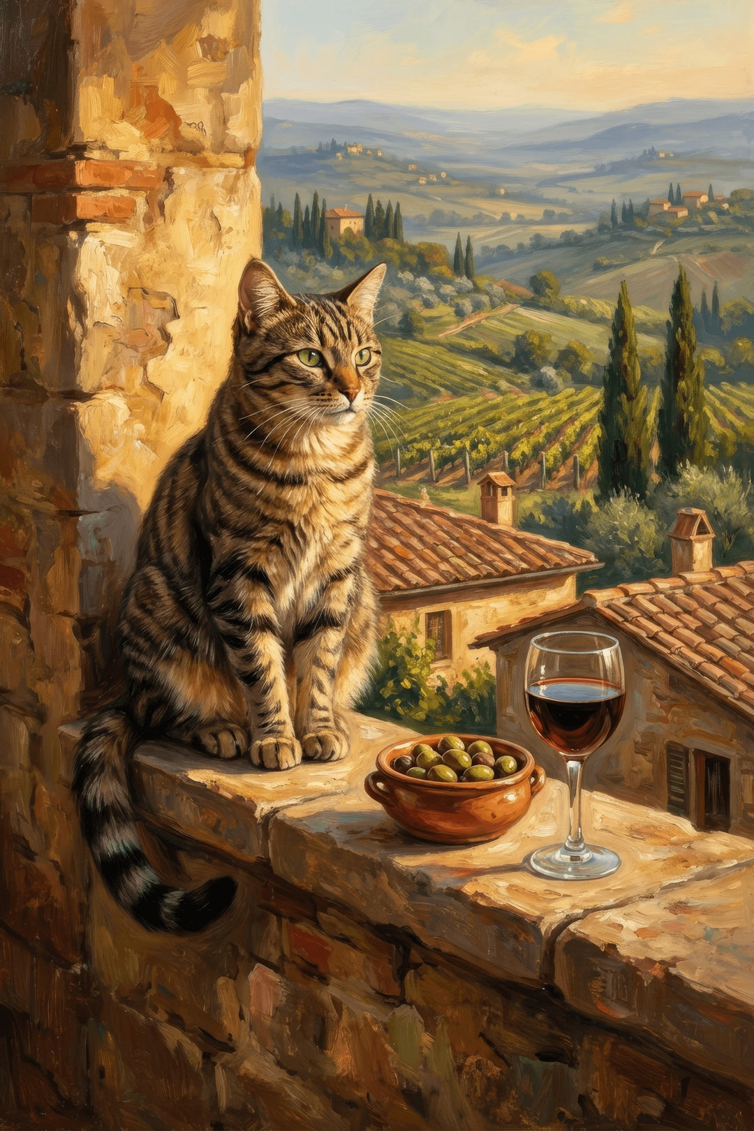 Tuscan Tabby Elegance
