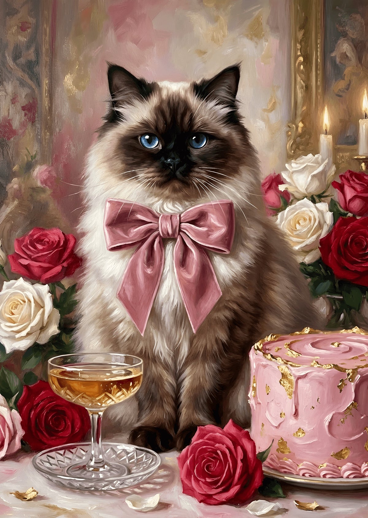 Regal Feline Elegance