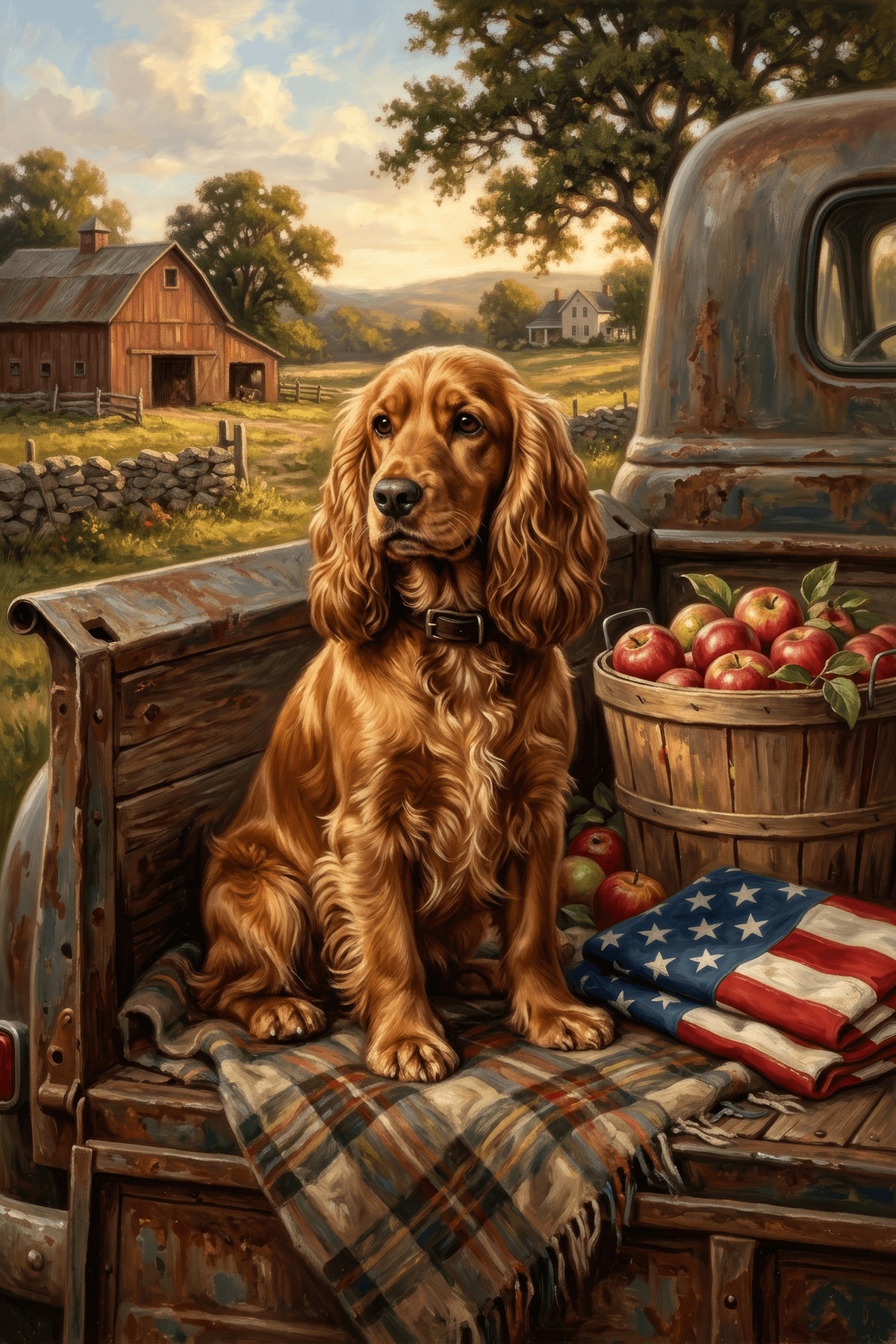 Cocker Charm Canvas