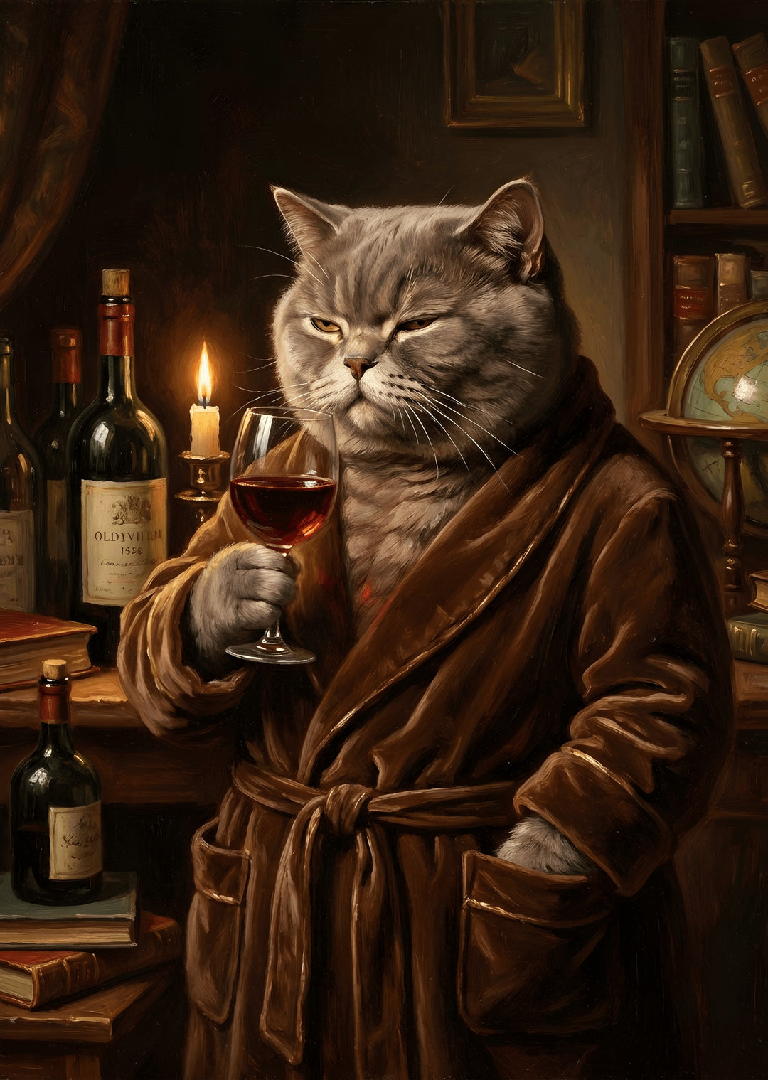 Whiskered Vintage Judge