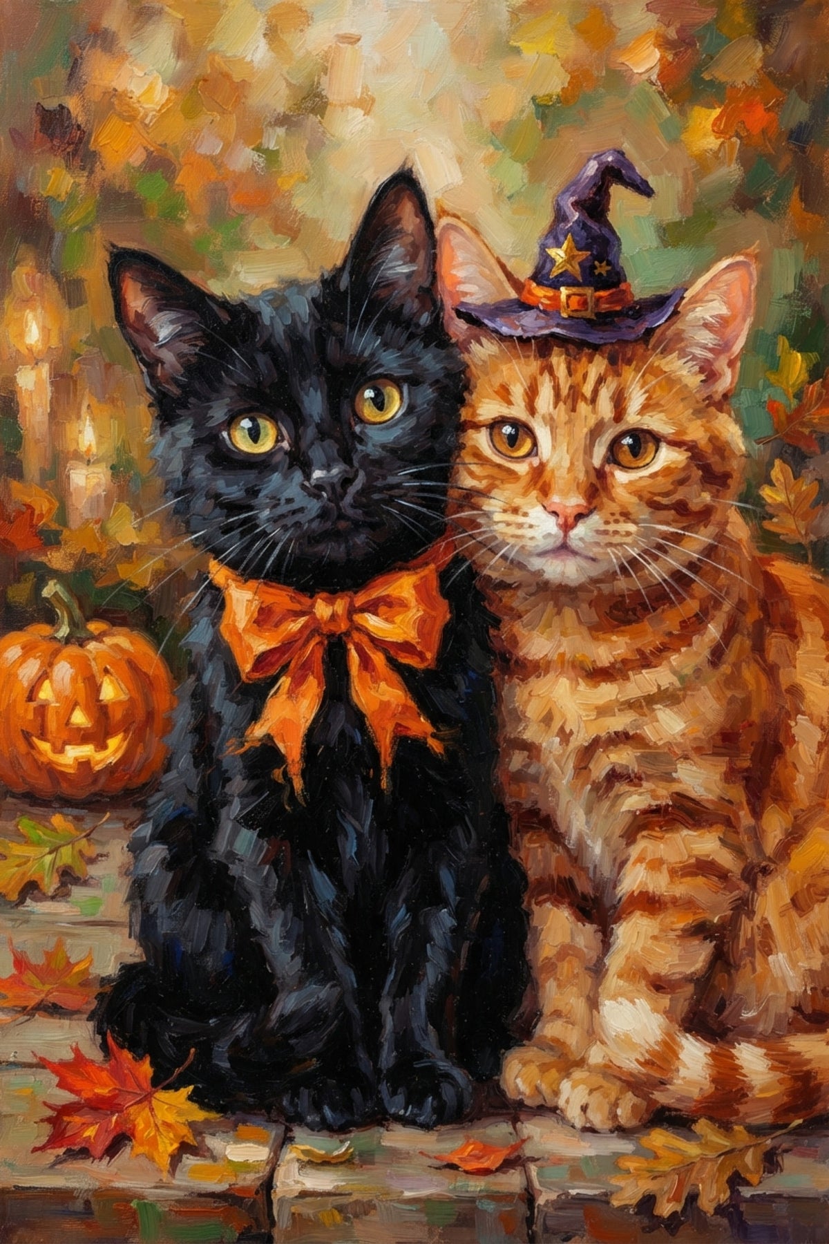 Witchy Feline Friends
