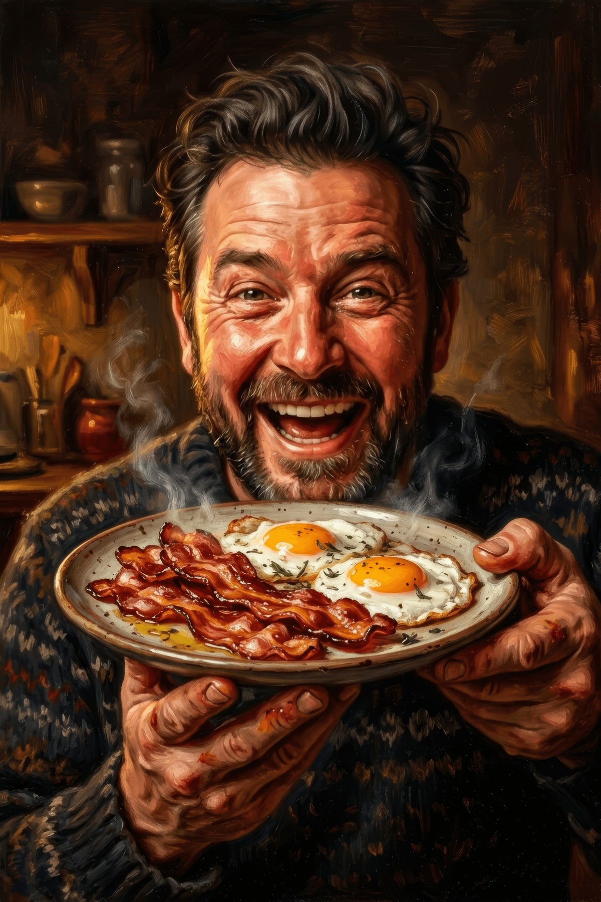 Bacon Bliss Canvas