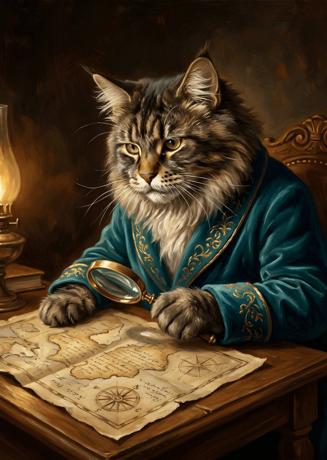 Majestic Feline Explorer