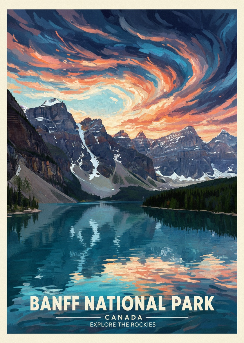Banff Dreamscape Art