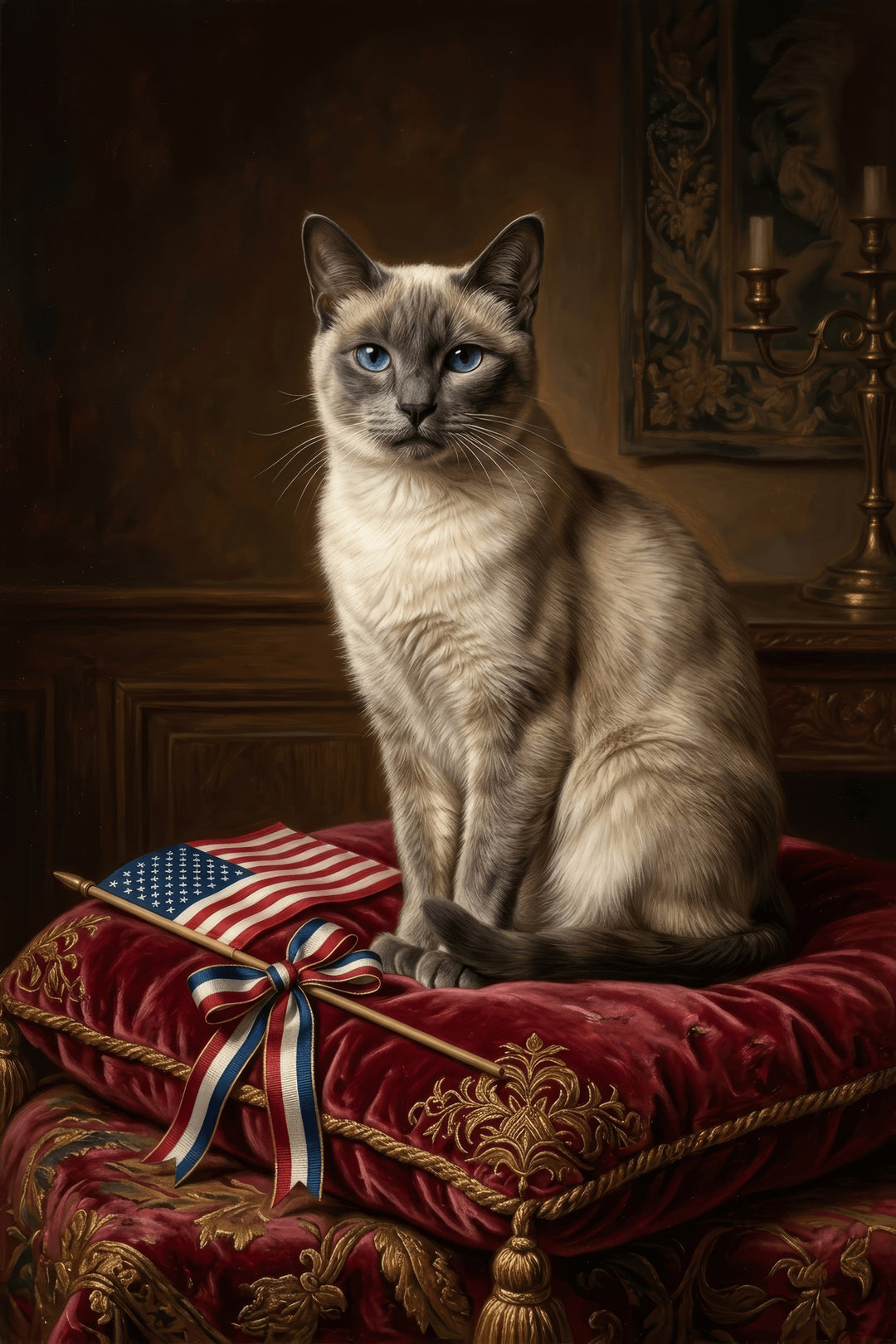 Proud Paws Portrait