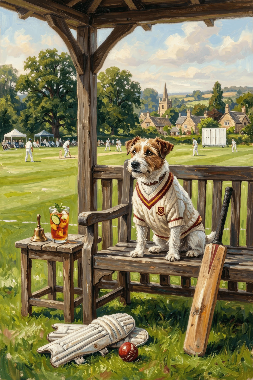 Cricket Canine Canvas
