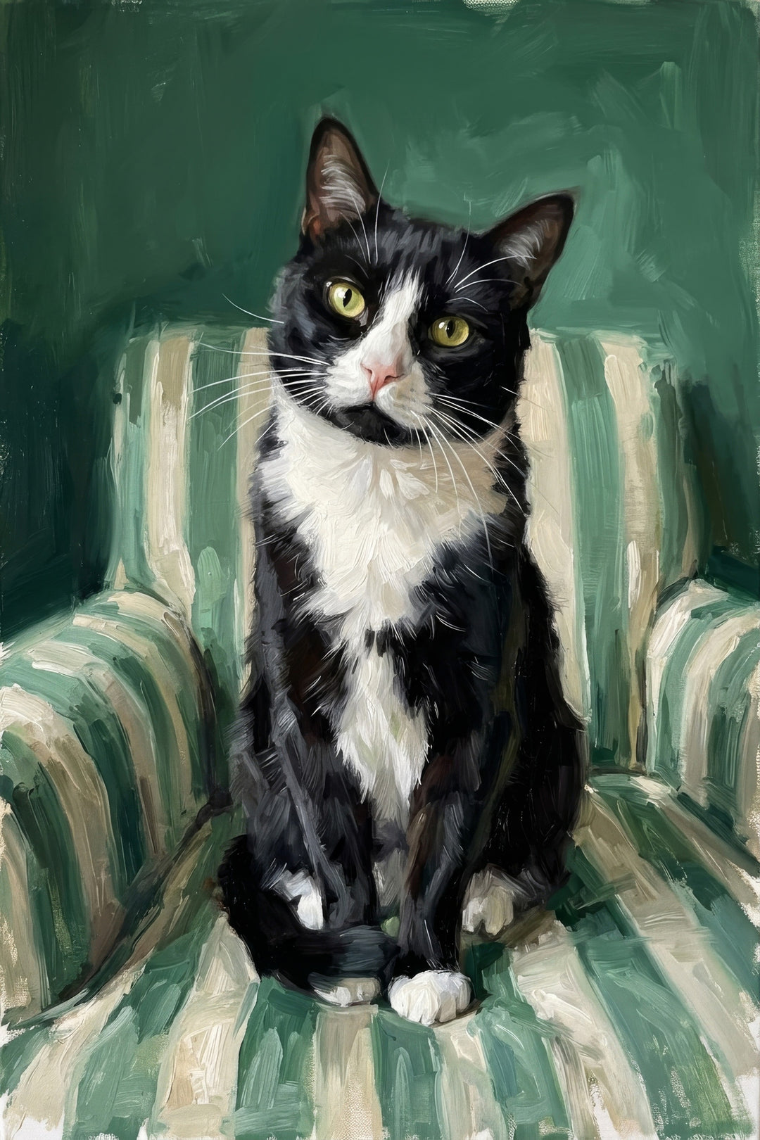 Tuxedo Cat Charm