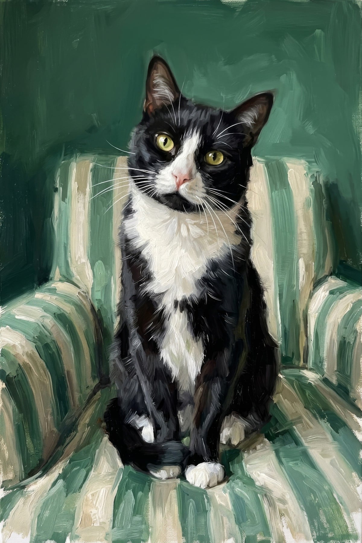Tuxedo Cat Charm