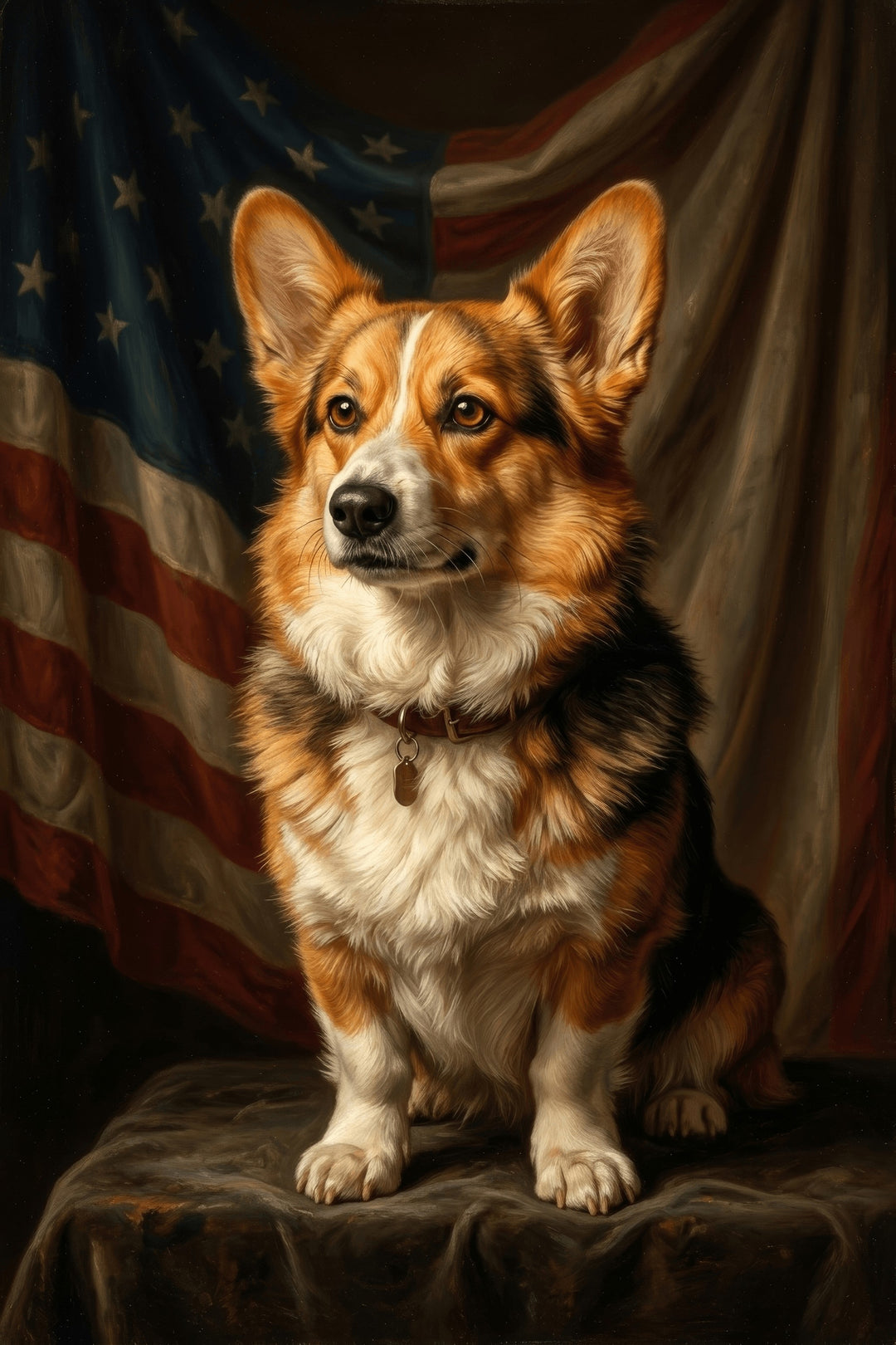 Corgi Renaissance Glow