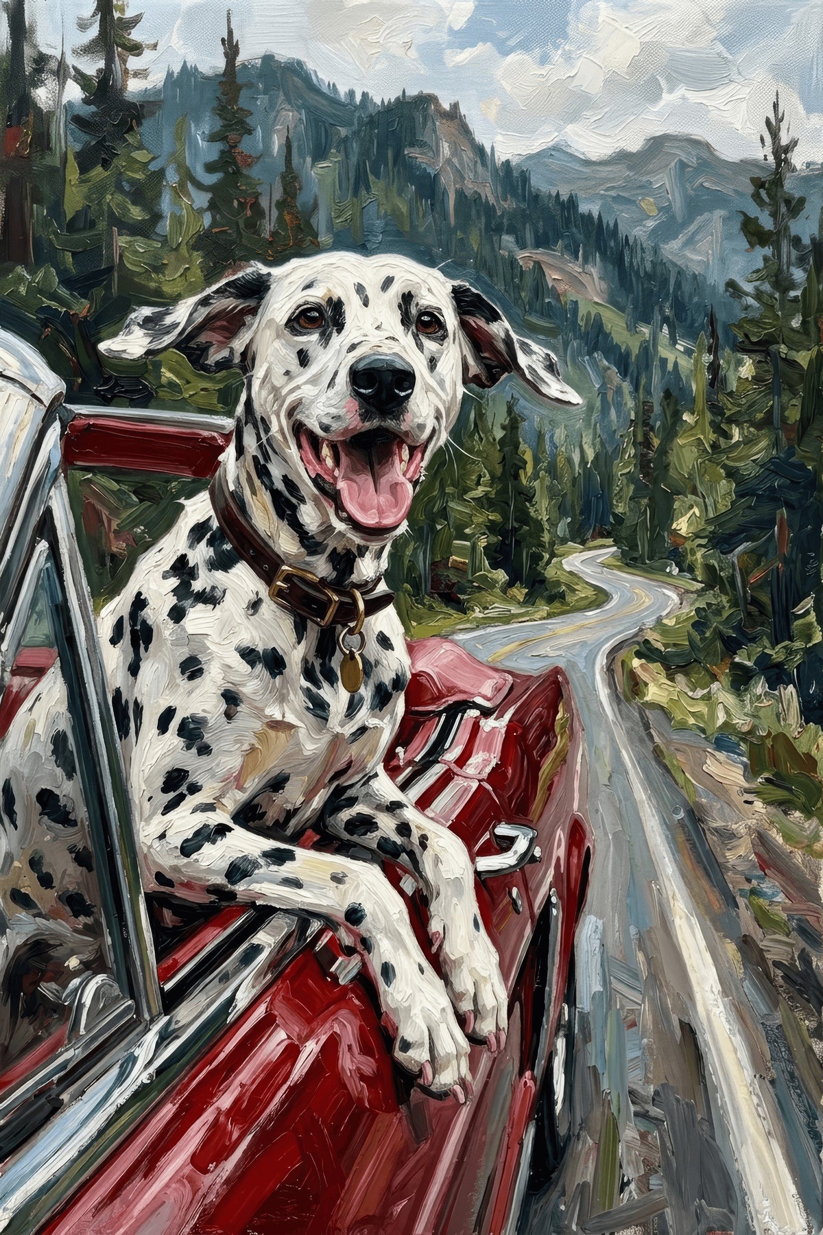 Dalmatian Drive Delight
