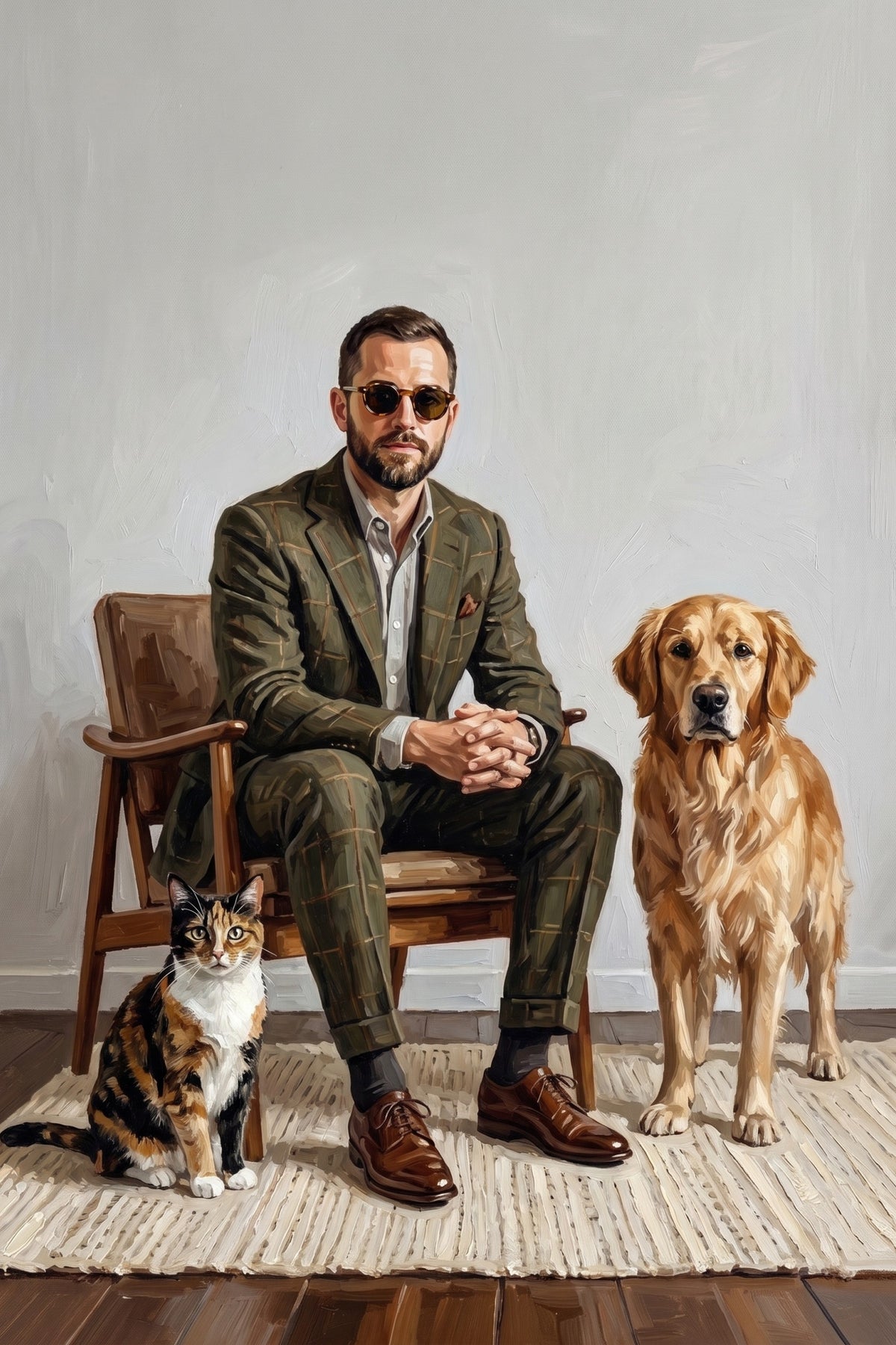 Chic Companions Portrait
