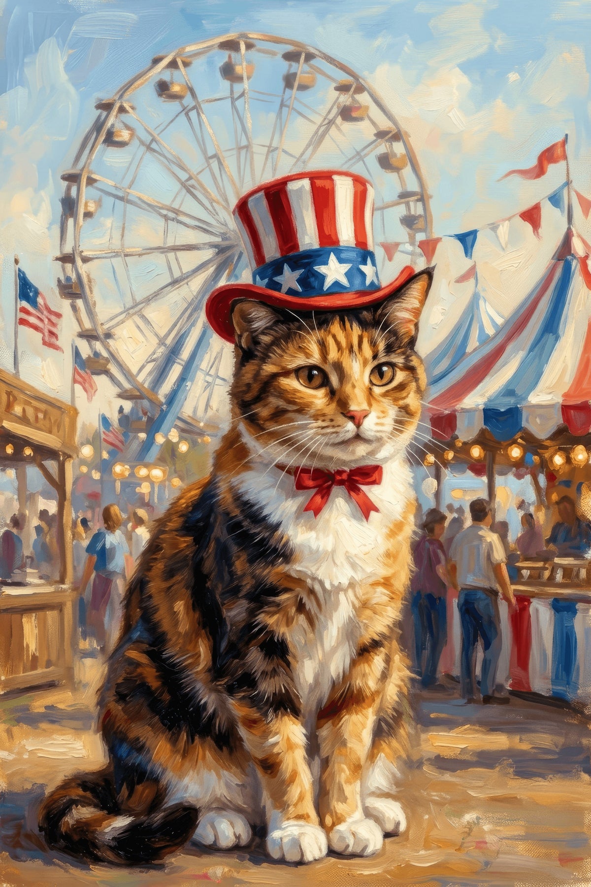 Patriotic Paws Art